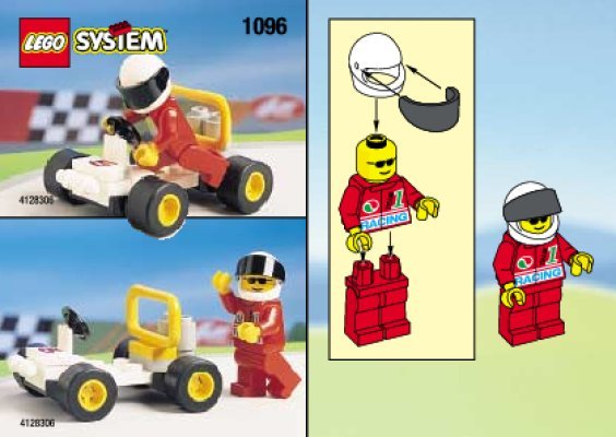 Bauanleitungen LEGO - 1096 - 6400 RACE BUGGY (NBD): Page 1