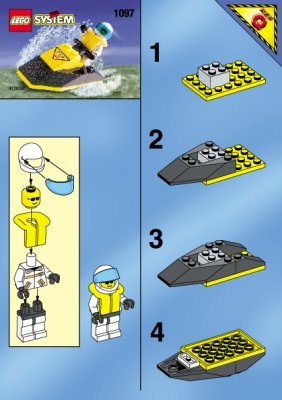 Bauanleitungen LEGO - 1097 - 6415 RES-Q RUNNER (NBD): Page 1