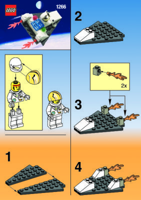 Bauanleitungen LEGO - 1266 - SPACE PROBE (OLD 1181): Page 1