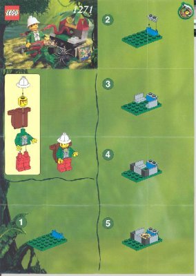 Bauanleitungen LEGO - 1271 - JUNGLE SURPRICE (OLD 5905): Page 1