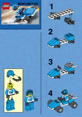 Bauanleitungen LEGO - 1272 - TURBO RACER (OLD 6618): Page 1