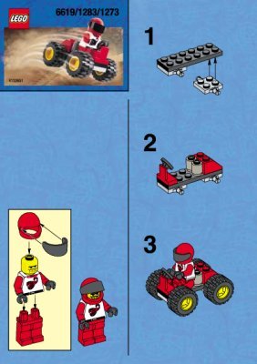 Bauanleitungen LEGO - 1273 - ROUGH RIDER (OLD 6619): Page 1