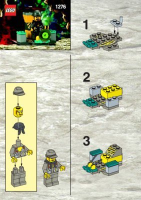 Bauanleitungen LEGO - 1276 - HELICOPTER: Page 1