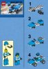 Bauanleitungen LEGO - 1282 - BLUE RACER: Page 1