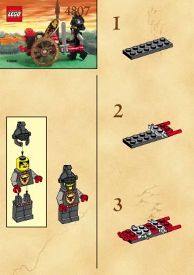 Bauanleitungen LEGO - 1288 - FIRE ATTACK: Page 1