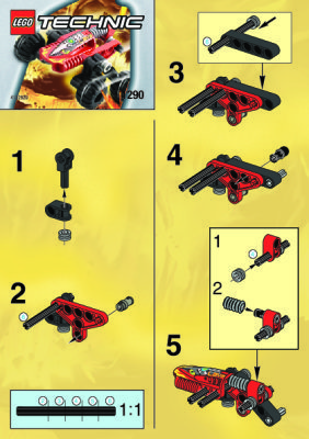 Bauanleitungen LEGO - 1290 - VOLCANO CLIMBER: Page 1