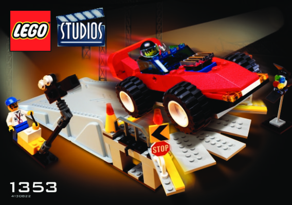 Bauanleitungen LEGO - 1353 - Car Stunt Studio: Page 1