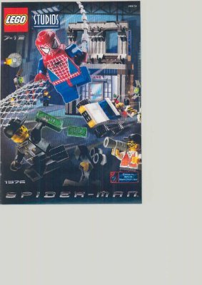 Bauanleitungen LEGO - 1376 - Spider-Man™ Action Studio: Page 1