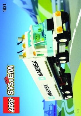 Bauanleitungen LEGO - 1831 - MAERSK TRUCK TOWN: Page 1