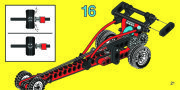 Bauanleitungen LEGO - 2129 - DRAGSTER: Page 21