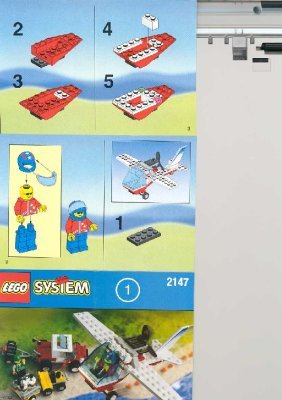 Bauanleitungen LEGO - 2147 - INFLIGHT DRAGON FLY: Page 1