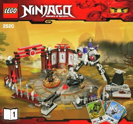 Bauanleitungen LEGO - 2520 - Ninjago Battle Arena: Page 1