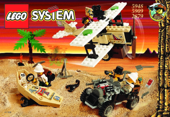 Bauanleitungen LEGO - 2879 - DESERT EXPEDITION: Page 1