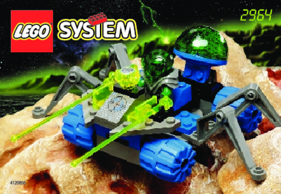 Bauanleitungen LEGO - 2964 - SPACE INSECTOIDS - VEHICLE: Page 1