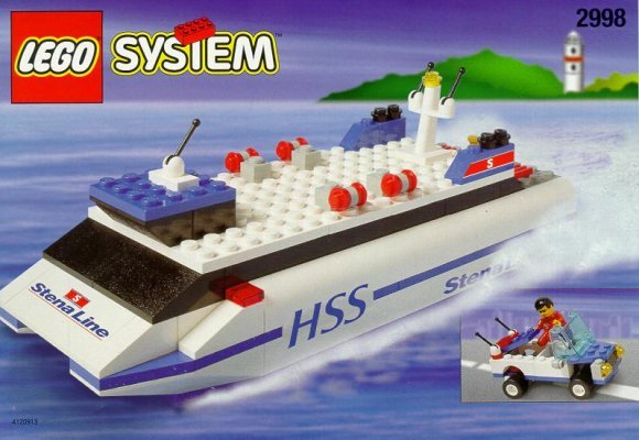 Bauanleitungen LEGO - 2998 - STENA LINE CATAMARAN: Page 1