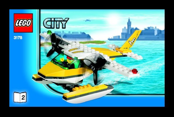 Bauanleitungen LEGO - 3178 - Seaplane: Page 1