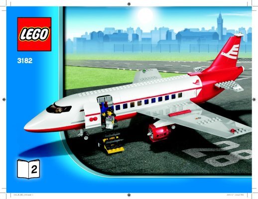 Bauanleitungen LEGO - 3182 - Airport: Page 1