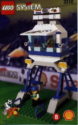 Bauanleitungen LEGO - 3310 - MAIN STAND - CENTRE: Page 1