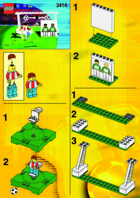 Bauanleitungen LEGO - 3414 - PRECISION SHOOTOING: Page 1