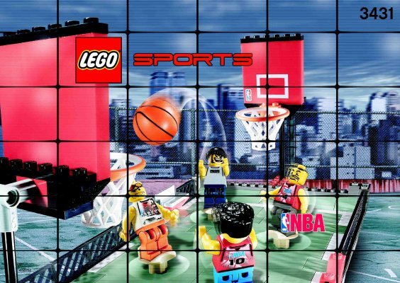 Bauanleitungen LEGO - 3431 - Streetball 2 vs. 2: Page 1