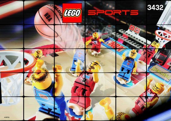 Bauanleitungen LEGO - 3432 - NBA Challenge: Page 1