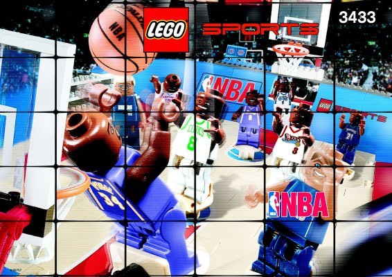 Bauanleitungen LEGO - 3433 - The Ultimate NBA Arena: Page 1