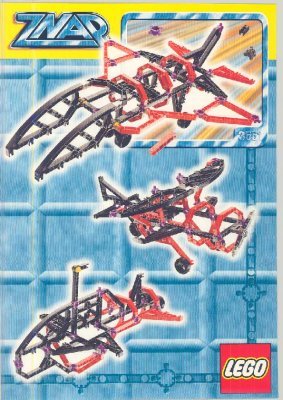 Bauanleitungen LEGO - 3551 - RED JET PLANE: Page 1