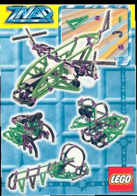 Bauanleitungen LEGO - 3552 - GREEN HELICOPTER W. MOTOR: Page 1