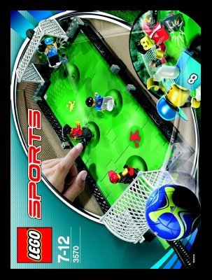 Bauanleitungen LEGO - 3570 - Street Soccer: Page 1