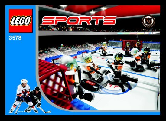 Bauanleitungen LEGO - 3578 - NHL Championship Challenge: Page 1