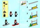 Bauanleitungen LEGO - 3585 - Snowboard Super Pipe: Page 2