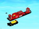 Bauanleitungen LEGO - 3677 - Red Cargo Train: Page 44