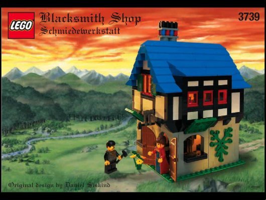 Bauanleitungen LEGO - 3739 - Blacksmith Shop: Page 1