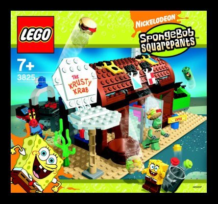 Bauanleitungen LEGO - 3825 - Krusty Krab: Page 1