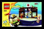 Bauanleitungen LEGO - 3833 - Krusty Krab Adventures: Page 1