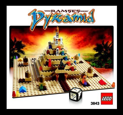 Bauanleitungen LEGO - 3843 - Ramses Pyramid: Page 1