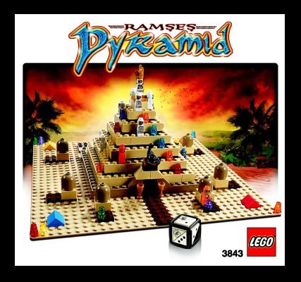 Bauanleitungen LEGO - 3843 - Ramses Pyramid: Page 1