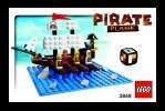 Bauanleitungen LEGO - 3848 - Pirate Plank: Page 1