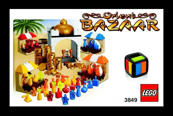 Bauanleitungen LEGO - 3849 - Gold Oasis: Page 1