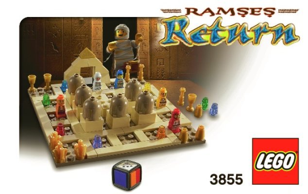 Bauanleitungen LEGO - 3855 - Ramses Return: Page 1