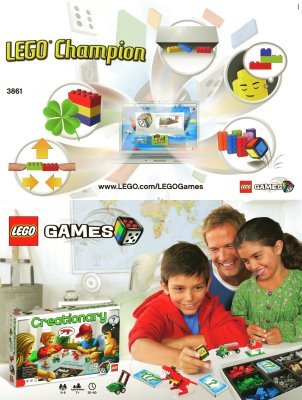 Bauanleitungen LEGO - 3861 - LEGO® Champion: Page 1