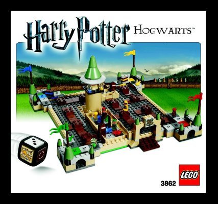 Bauanleitungen LEGO - 3862 - LEGO® Harry Potter™ Hogwarts™: Page 1