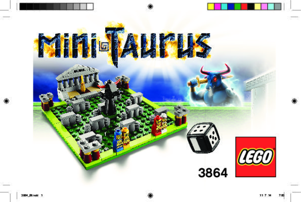 Bauanleitungen LEGO - 3864 - Mini-Taurus: Page 1