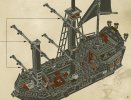 Bauanleitungen LEGO - 4184 - The Black Pearl: Page 61