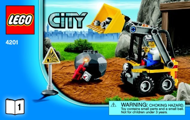 Bauanleitungen LEGO - City - 4201 - Bagger mit Kipplaster: Page 1