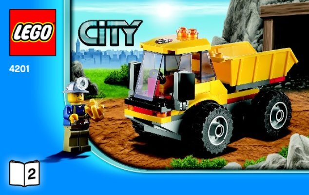 Bauanleitungen LEGO - City - 4201 - Bagger mit Kipplaster: Page 1