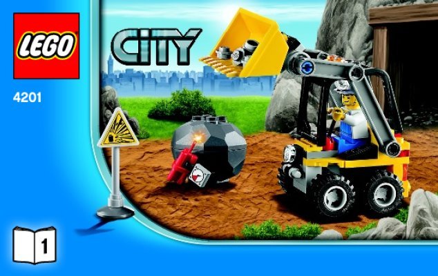 Bauanleitungen LEGO - City - 4201 - Bagger mit Kipplaster: Page 1