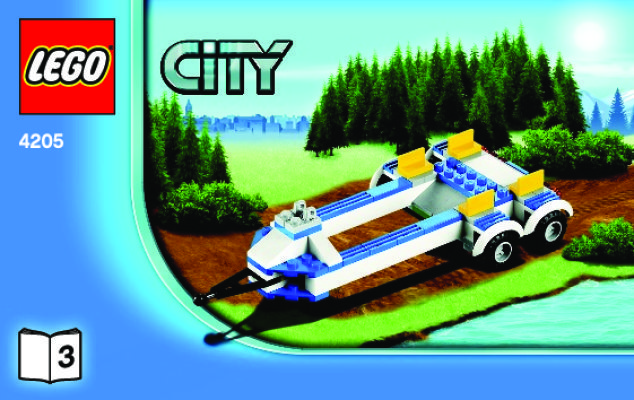 Bauanleitungen LEGO - 4205 - Off-road Command Center: Page 1