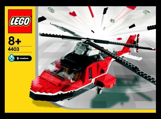 Bauanleitungen LEGO - 4403 - Air Blazers: Page 1