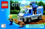 Bauanleitungen LEGO - 4441 - Police Dog Van: Page 1